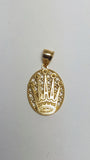 Pendentif couronne royale en or 10 carats