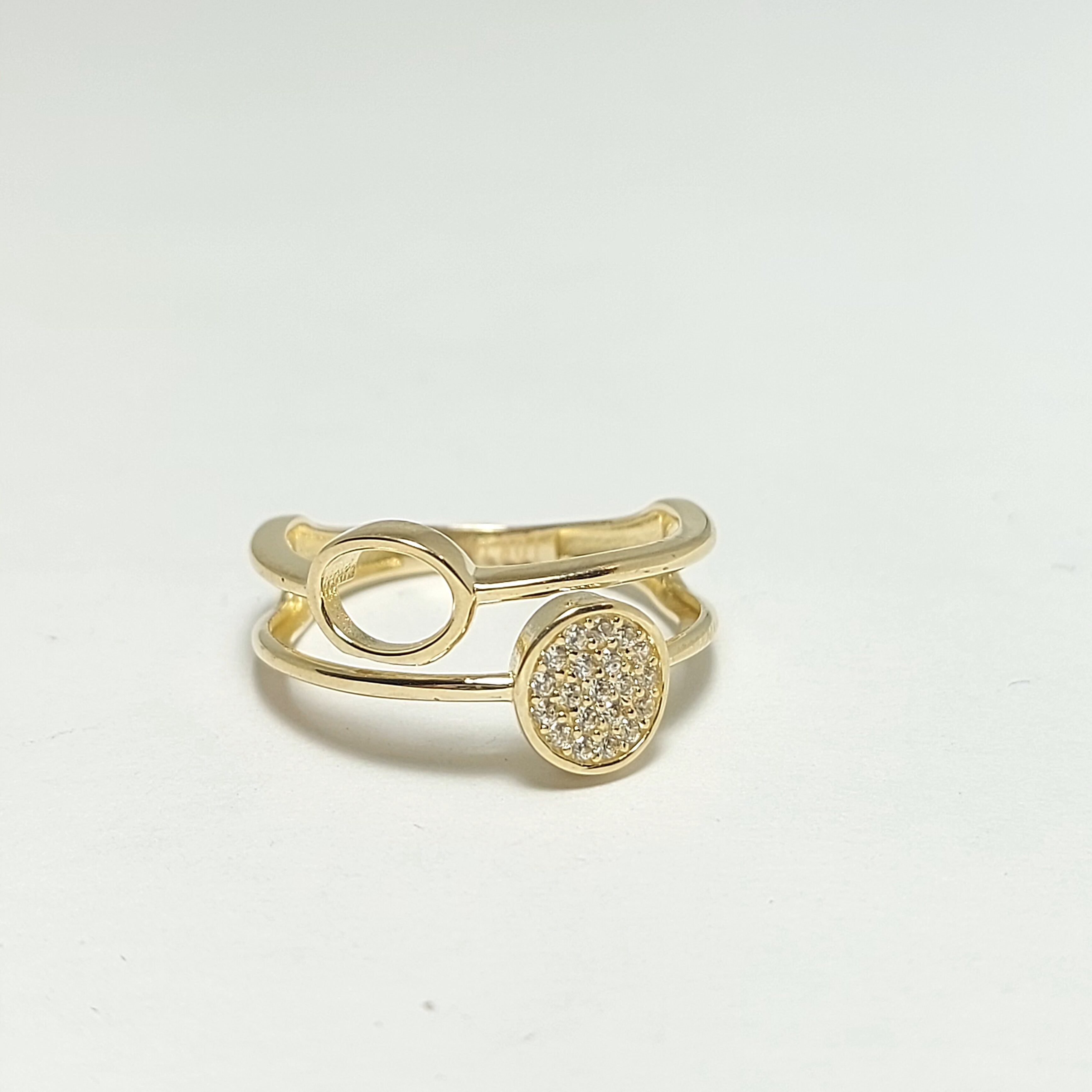 Bague fantaisie dorée