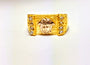 Gold Greek design ring for men