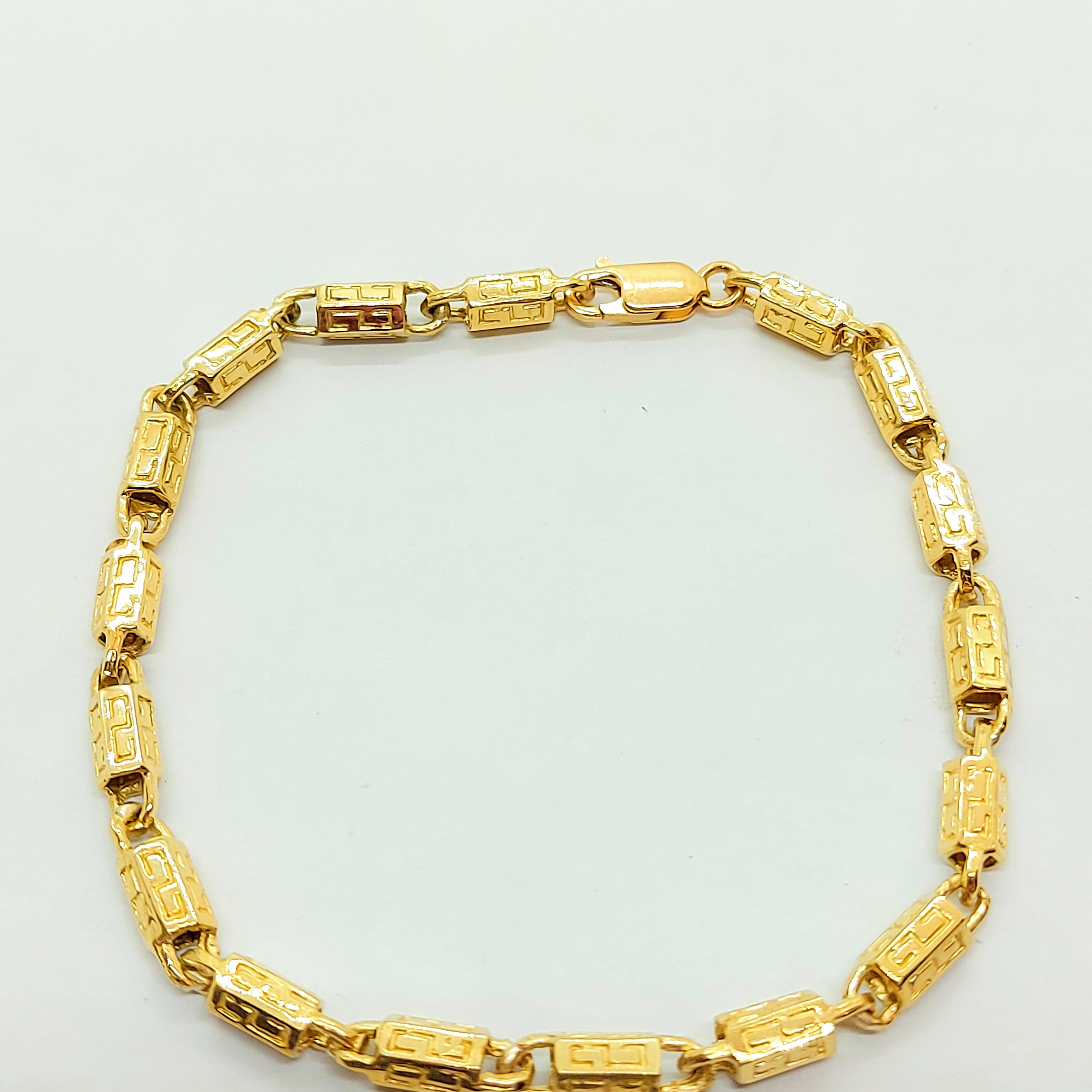 Gold bracelet for men
