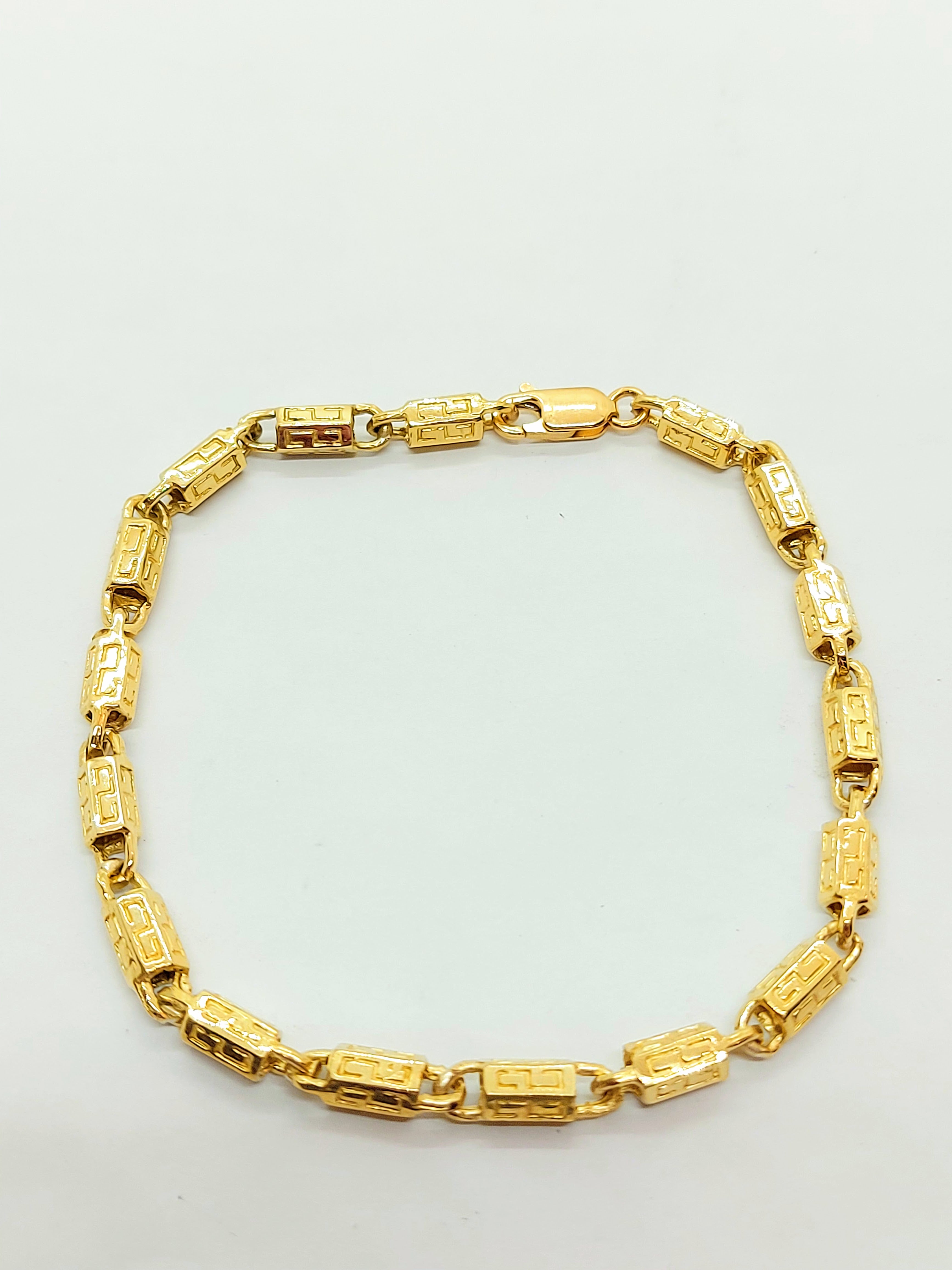Gold bracelet for men