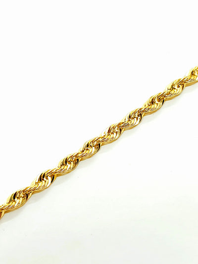 10k Gold rope chain ~4mm