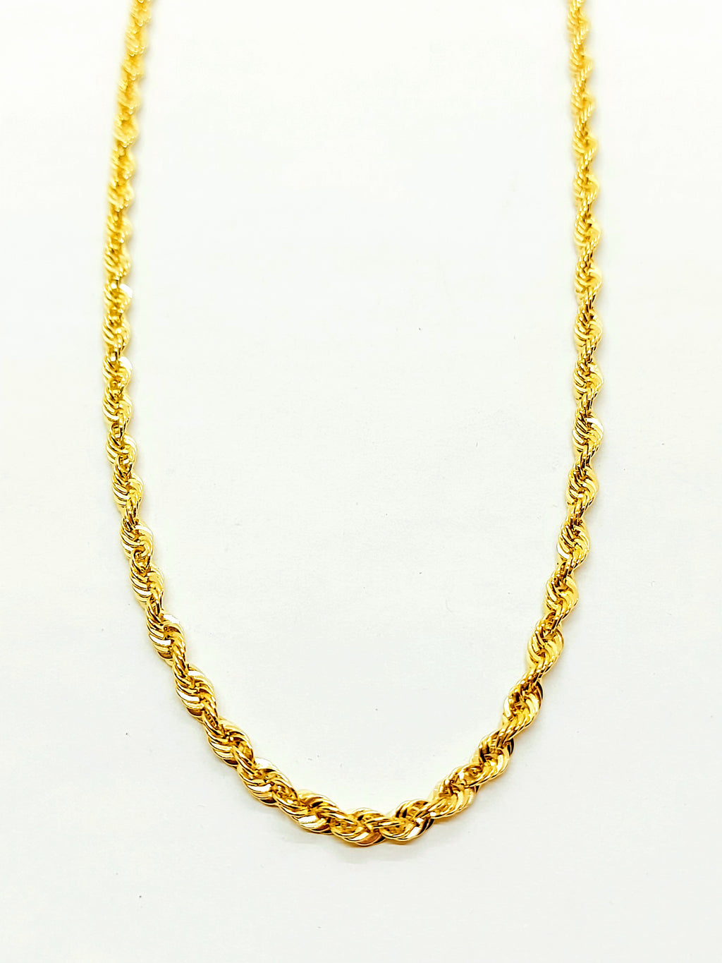 10k Gold rope chain ~4mm