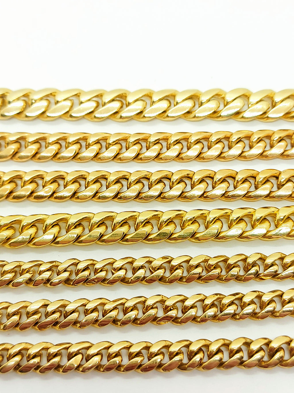 Customize your 7mm Cuban Bracelet in 10k, 14k, 18k gold