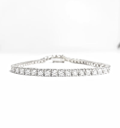 Tennis Bracelet with Lab Diamonds