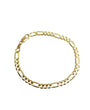Bracelet Figaro en or